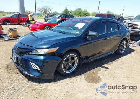 2018 Toyota Camry Xse V6 из США, поврежденный, VIN 4T1BZ1HK7JU500690